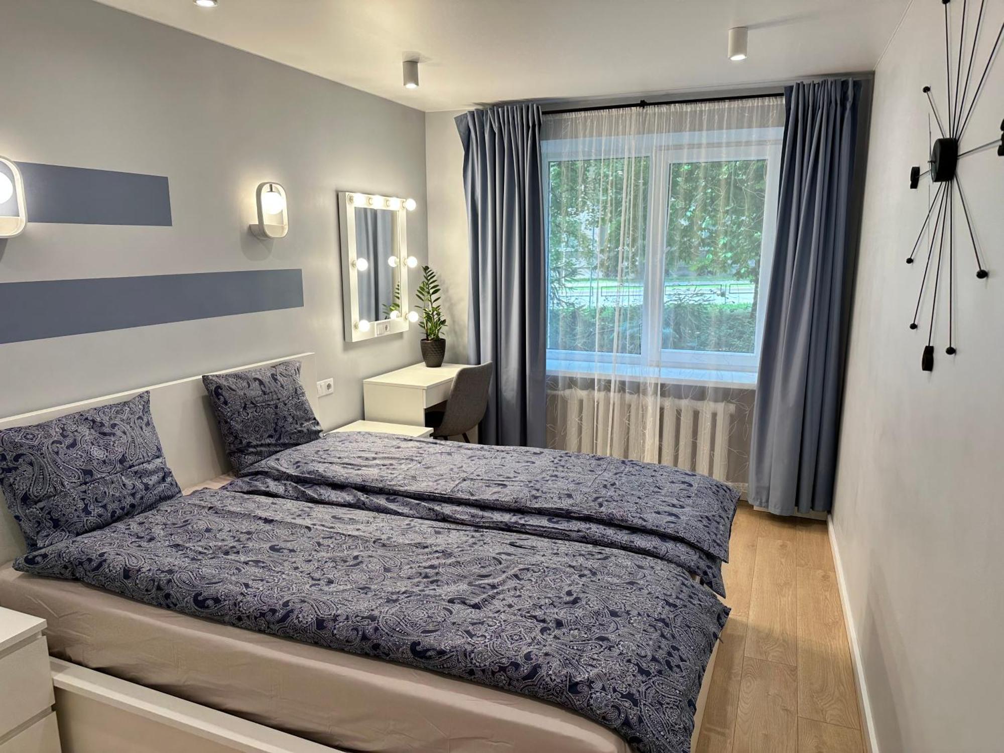 Apartamento Parkside Escape: Stylish 1-Br Riga Exterior foto